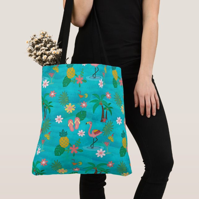 Tropenkollage Tasche (Von Nahem)