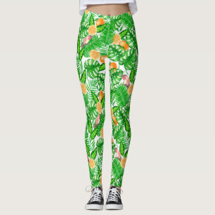Tropenmuster, Kolibris II Leggings