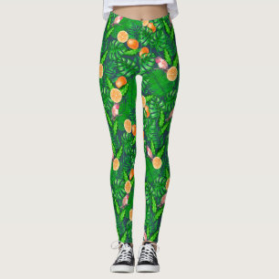 Tropenmuster, Kolibris Leggings