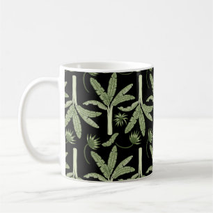 Tropenpalmen nahtlos kaffeetasse