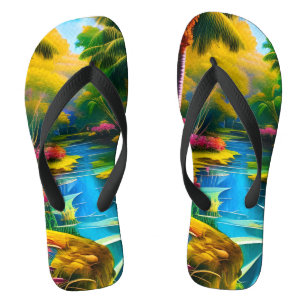 Tropenparadies II Flip Flops