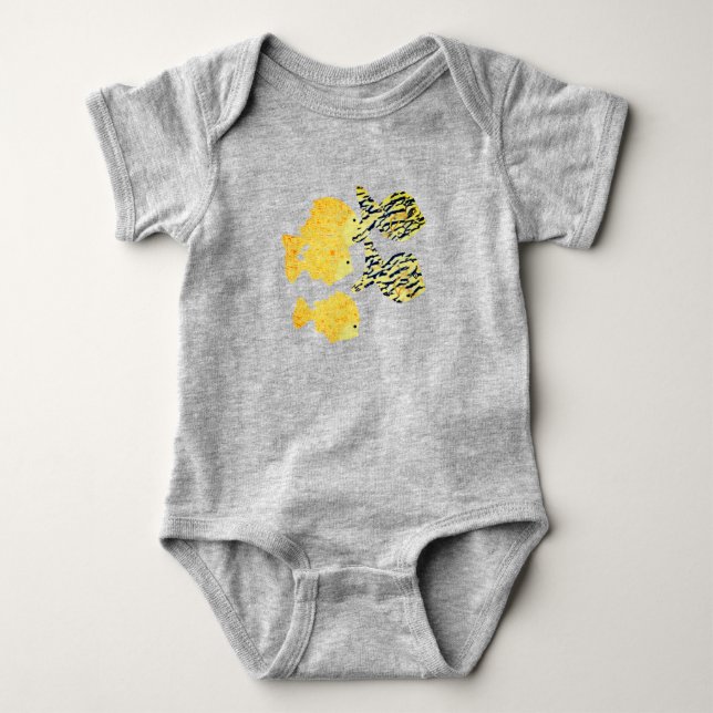 Tropenschule Baby Strampler (Vorderseite)