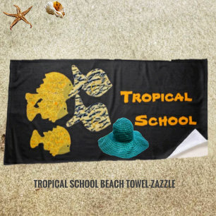 Tropenschule Strandtuch