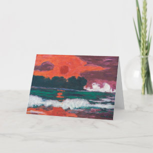 Tropensonne   Emil Nolde   Karte