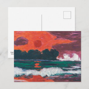 Tropensonne   Emil Nolde   Postkarte