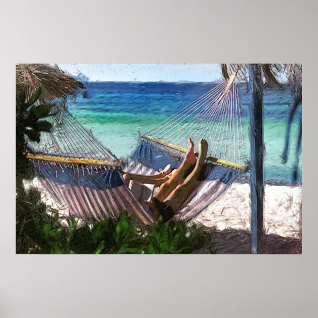 Tropenurlaub Poster (Vorne)