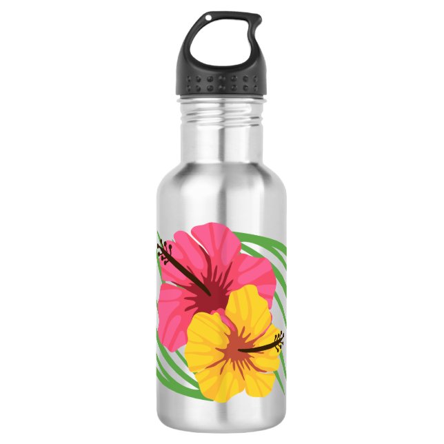 Tropenwasserflasche Edelstahlflasche (Vorderseite)