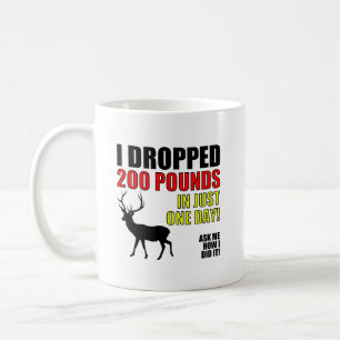 Tropf 90kg Lustiger Jagdbecher Kaffeetasse