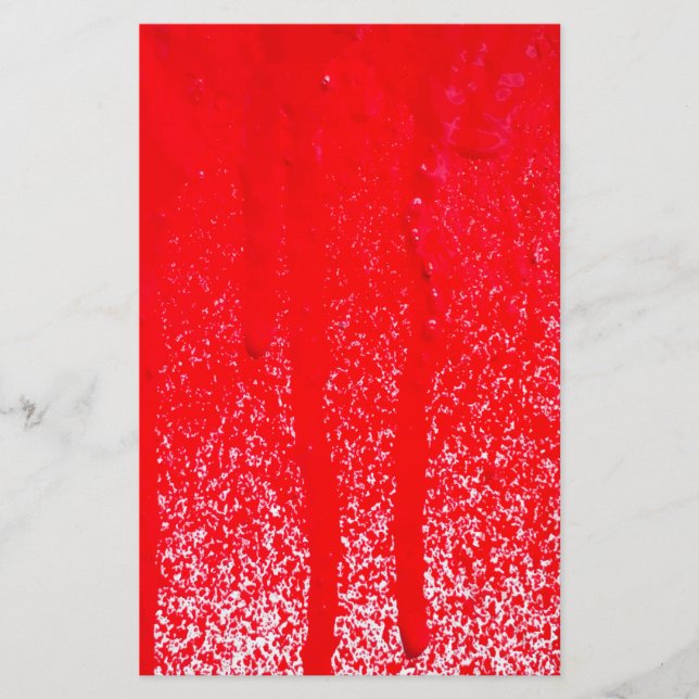 Tropfblut Briefpapier (Vorderseite)