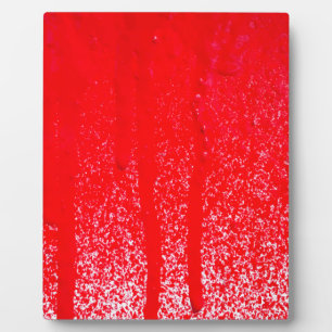 Tropfblut Fotoplatte