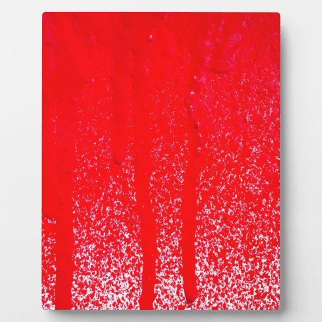 Tropfblut Fotoplatte (Vorderseite)