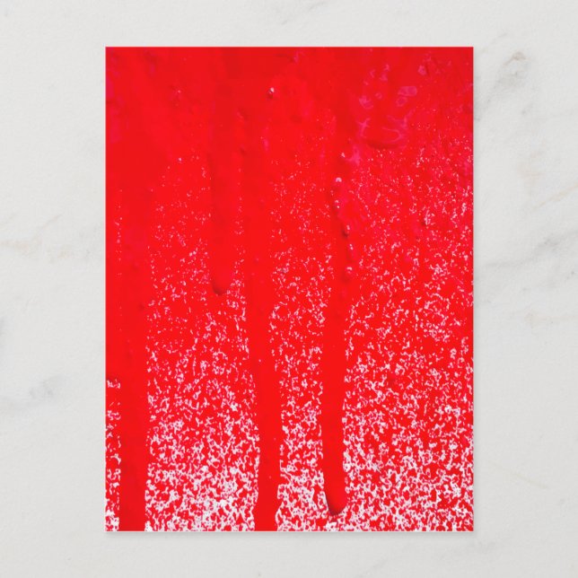 Tropfblut Postkarte (Vorderseite)