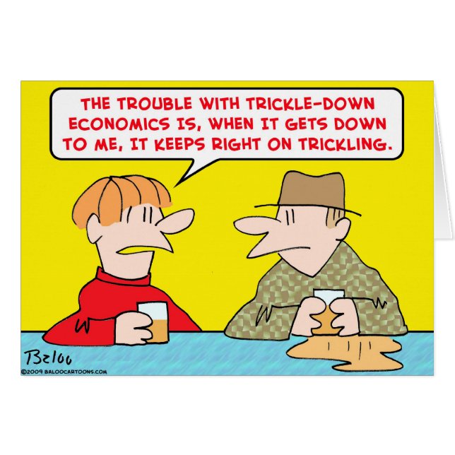 tröpfeln Sie unten Wirtschaft (Vorderseite (Horizontal))