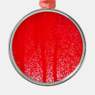 tröpfelndes Blut Ornament Aus Metall