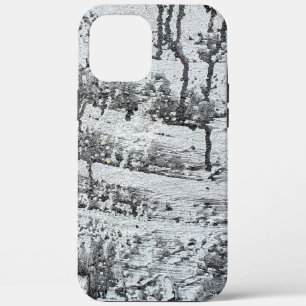 Tropfen aus schwarzem Beton Case-Mate iPhone Hülle