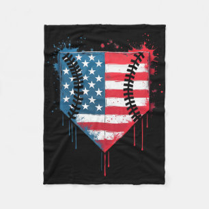 Tropfen Boys Kids Ice Creme Patriotic American F Fleecedecke