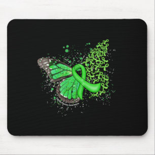 Tropfen Butterfly Grüne Ribbon Nierenerkrankung Aw Mousepad