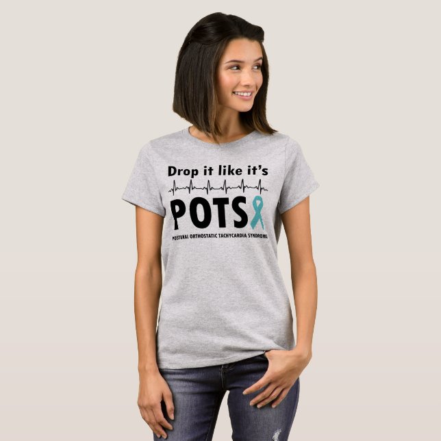 Tropfen, den es es mag, ist TÖPFE T - Shirt (Vorne ganz)