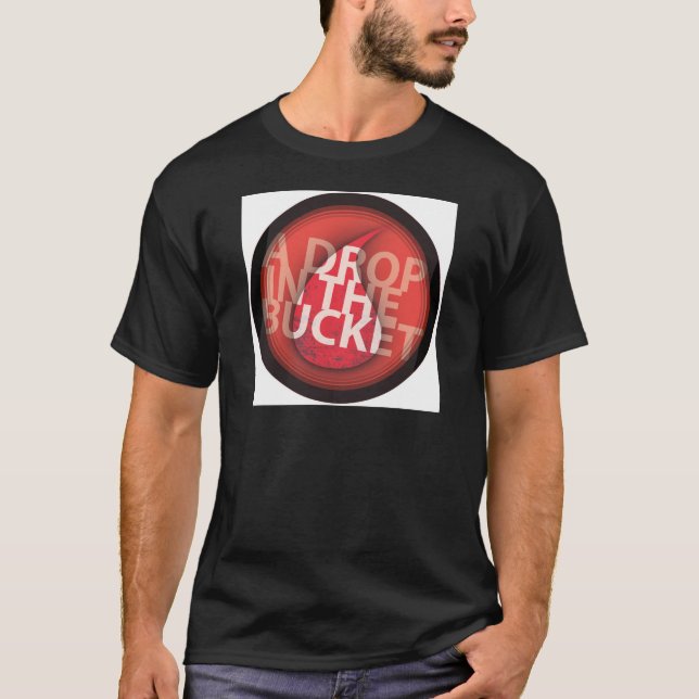 Tropfen des Eimers T-Shirt (Vorderseite)