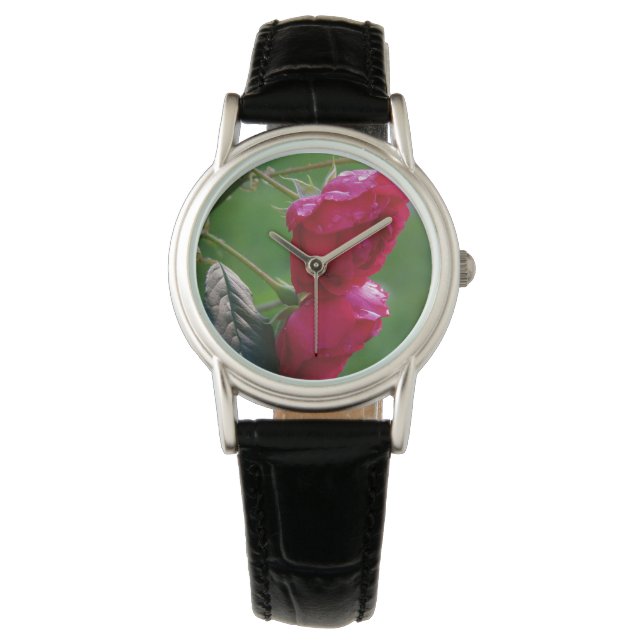 Tropfen des Regens Armbanduhr (Vorderseite)