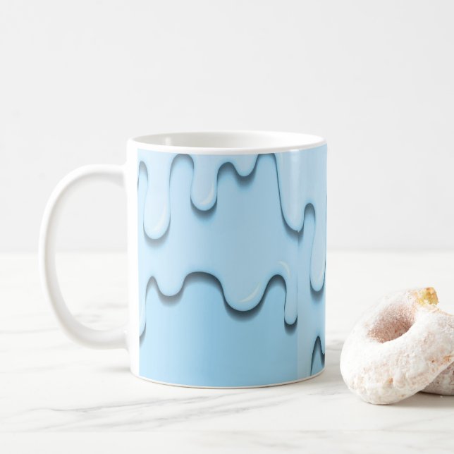 Tropfen Kaffeetasse (Mit Donut)