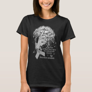 Tropfen Lippen Schmetterlinge Frauen Parkinson's A T-Shirt