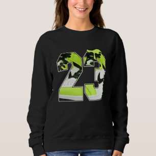 Tropfen Nr. 23 Retro High Og Visionaire Volt 1s Ma Sweatshirt