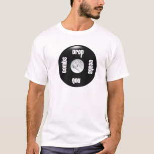 Tropfen-Schläge, nicht Bomben-T-Shirt - Monsieur T-Shirt