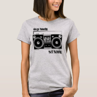 Tropfen schlägt nicht Bomben boombox Shirt