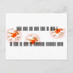 Tropfen unsichtbare Juggling Balls Postkarte