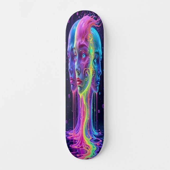Tropfen Visions Edition 4 Skateboard (Vorderseite)