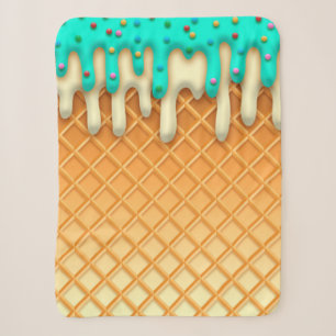 Tropfen Waffelkone mit Sprinklen Sherpadecke
