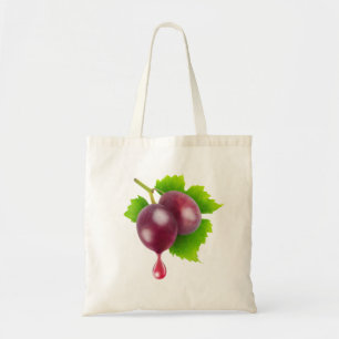Tropfen Wein Tragetasche