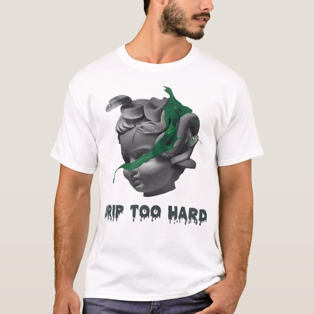 Tropfen zu hartes Shirt für Männer und Frauen (Vorderseite)