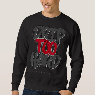 Tropfen zu stark Red Thunder 4s passend Sweatshirt