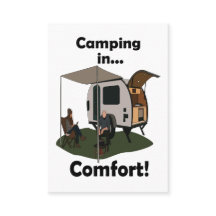 Tropfenanhänger-Camping im Komfort-Camper