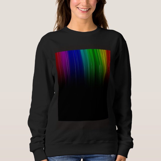 Tropfende Farben Sweatshirt (Vorderseite)