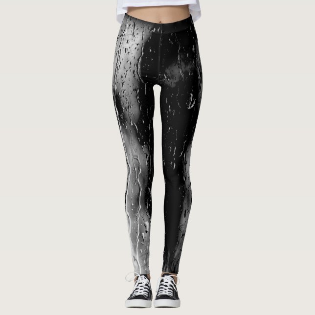 "Tropfende nasse" Yoga-Leggings (begrenzte Leggings (Vorderseite)