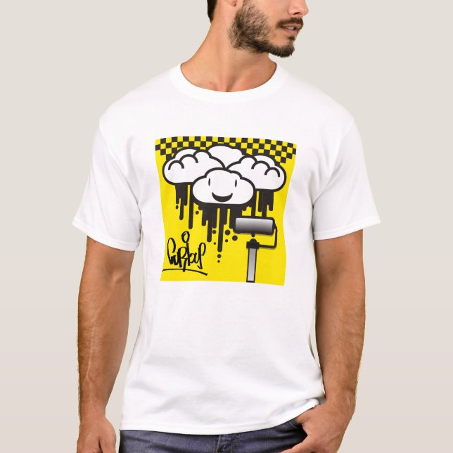 Tropfende und der Freund-Metros im Stadtzentrum T-Shirt (Vorderseite)