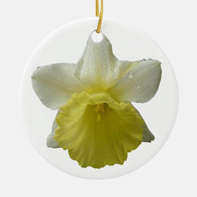 Tropftrockner Blume Keramik Ornament (Vorne)
