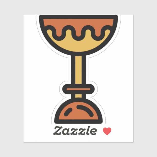 Trophäe Aufkleber (Blatt)