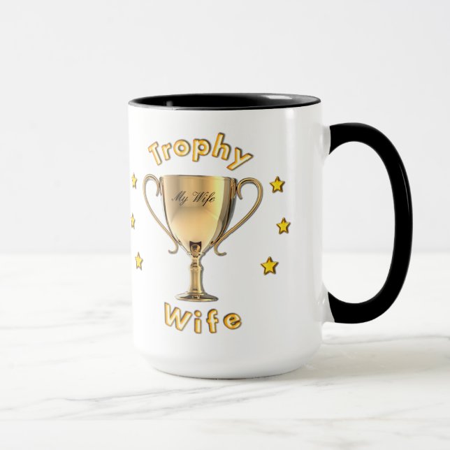 Trophäe-Ehefrau-Tasse Tasse (Rechts)