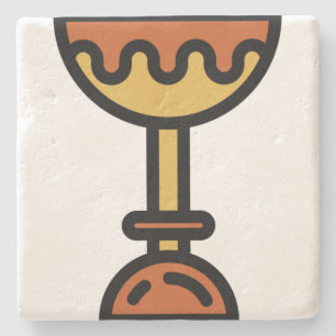 Trophäe Steinuntersetzer