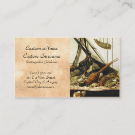 Trophäen der Jagd, Claude Monet 1862 Visitenkarte