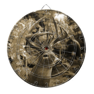 Trophäenhirsch Dartscheibe