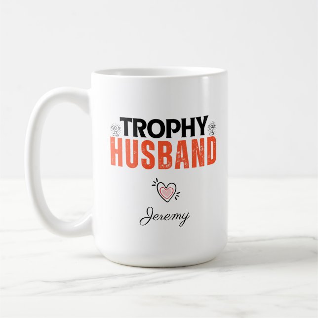 Trophée Mari Mug : Le cadeau parfait pour lui (Gauche)