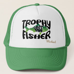 Trophy Bass Angler Anpassbar Truckerkappe