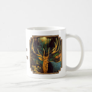 Trophy Bull Elk in Autumn Kaffeetasse