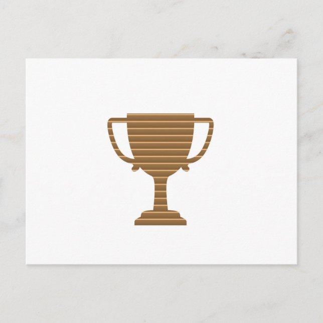 Trophy Cup Award Spiele Sportwettbewerb NVN280 Postkarte (Vorderseite)