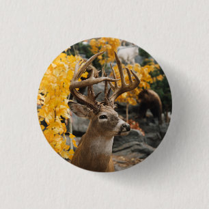 Trophy Deer Button